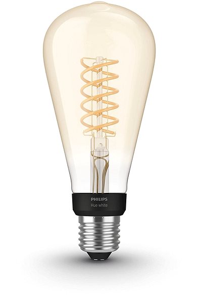 LED Bulb Philips Hue White Filament 7W E27 ST72 Screen