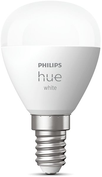 LED Bulb Philips Hue White, 5.7W, E14, Single Luster Screen