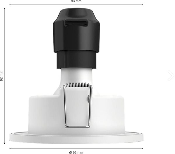Mennyezeti lámpa Philips Hue Xamento spot 3db Műszaki vázlat