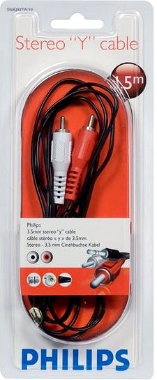 AUX Cable Philips 3.5 jack SWA2527W/10 ...