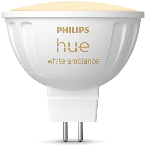 LED-Birne Philips Hue White Ambiance 5.1W 12V MR16 1P EU ...