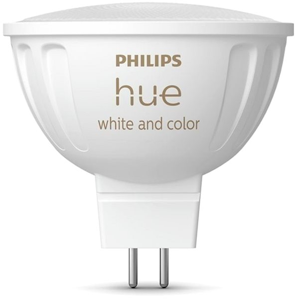 LED izzó Philips Hue White és Color ambiance 6.3W 12V MR16 2P EU ...