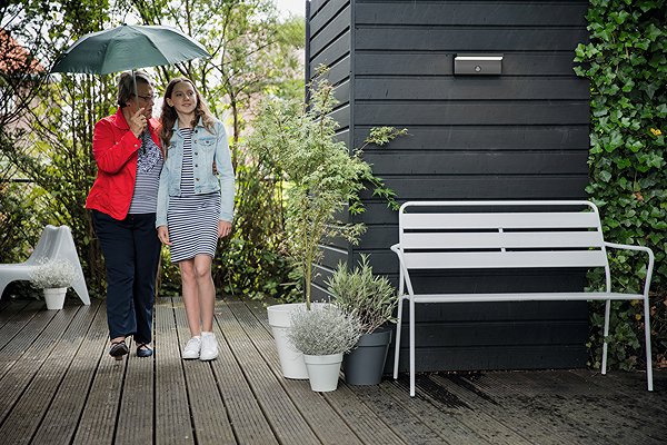 Garden Lighting Philips Bustan Anthracite ...