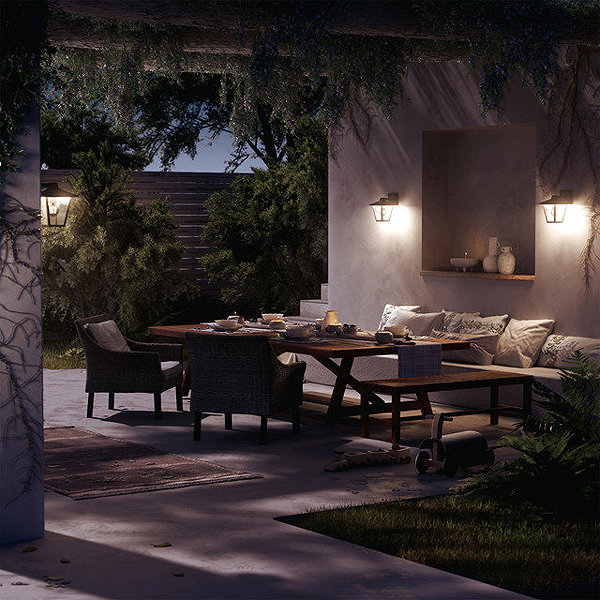 Garden Lighting Philips Kinno WA Down ...