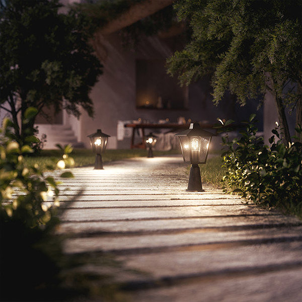 Garden Lighting Philips Kinno, column ...
