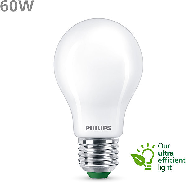 LED-Birne Philips LED 60 W A60 E27 2700 K FR UE SRT4 ...