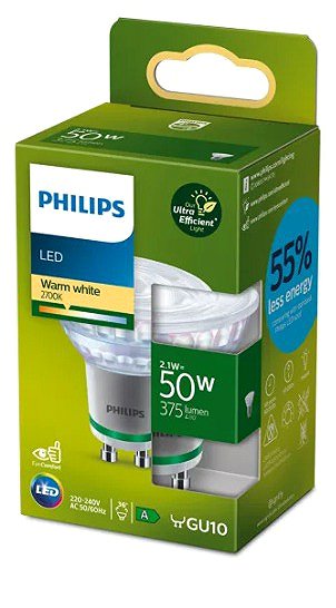 LED Bulb Philips 50W GU10 WW 36D ND UE SRT4 ...