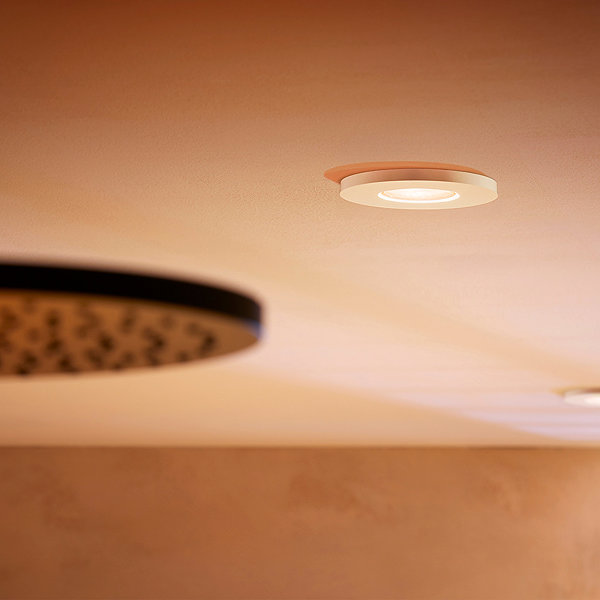 Philips Hue Adore recessed ceiling light 3 × 4.2W, white .