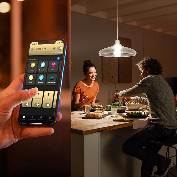 LED-Birne Philips Hue White 7W 810 E27 2 Stück ...