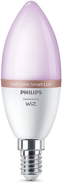 LED izzó Philips Smart Led WFB 40 W C37 E14 922-65 RGB 3CT/6 ...