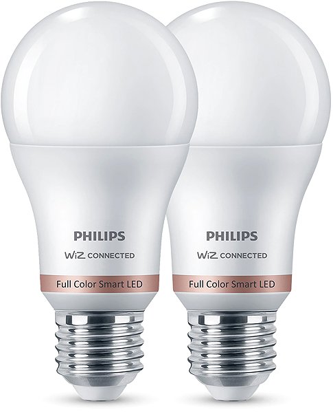 LED-Birne Philips Smart LED WFB 60 W A60 E27 822-65 RGB 2PF/6 ...