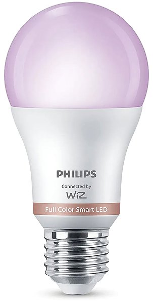 LED-Birne Philips Smart LED WFB 60 W A60 E27 822-65 RGB 2PF/6 ...