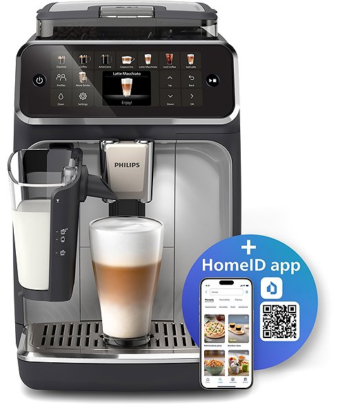 Automatic Coffee Machine Philips Series 5500 LatteGo EP5546/70 ...