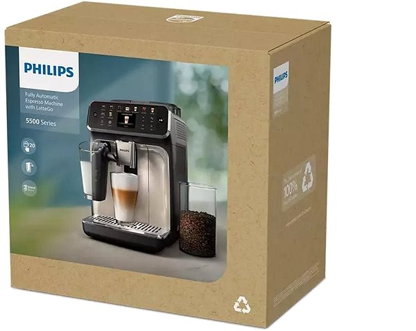 Automatický kávovar Philips Series 5500 LatteGo EP5549/70 ...