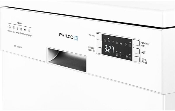 Umývačka riadu PHILCO PD 156 WTE Vlastnosti/technológia