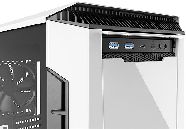 PC Case Phanteks Eclipse P600S Tempered Glass - White Connectivity (ports)