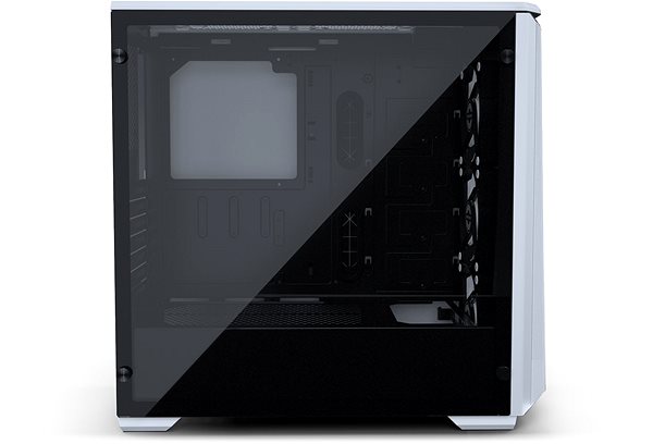 PC Case Phanteks Eclipse P400A Tempered Glass, DRGB - White Lateral view