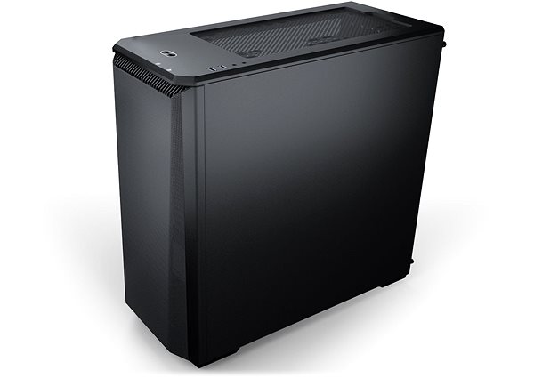 PC Case Phanteks Eclipse P400A Tempered Glass - Black Lateral view