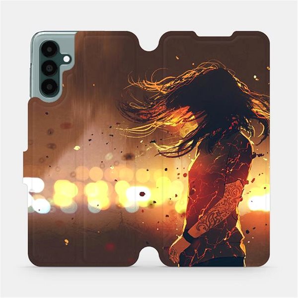 Puzdro na mobil Mobiwear flip pre Samsung Galaxy A04s – MA02S ...