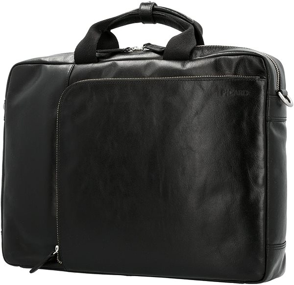 Laptoptáska Picard táska / hátizsák BUDDY, fekete 15,6“ Oldalnézet