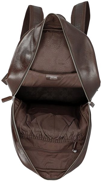 Laptop Backpack Picard BUDDY Backpack, Dark Brown 14“ Features/technology