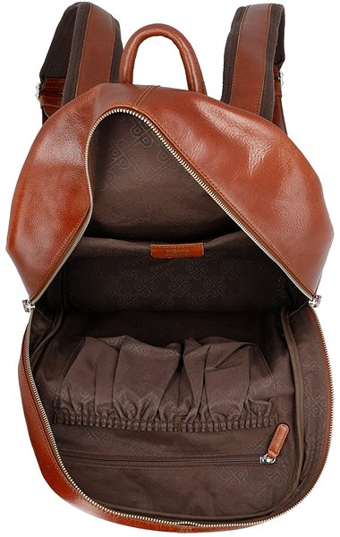 Laptop Backpack Picard BUDDY Backpack, Cognac 14“ Features/technology