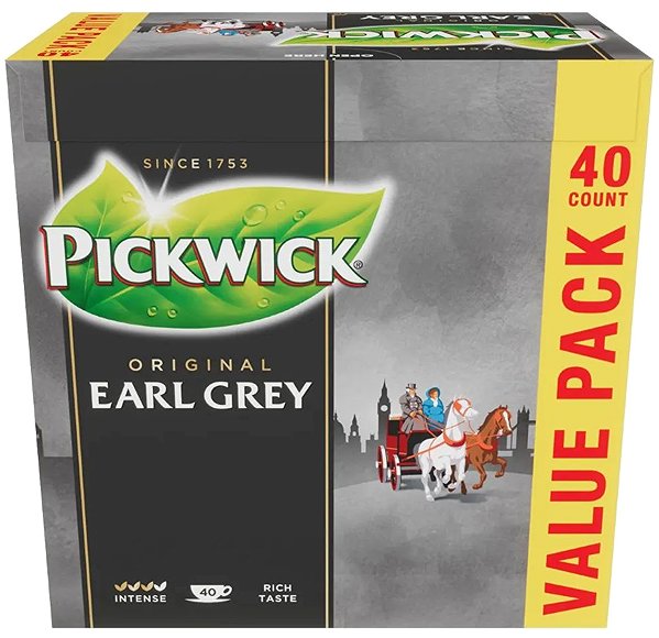 Tea Pickwick Original Earl Grey 80 g .