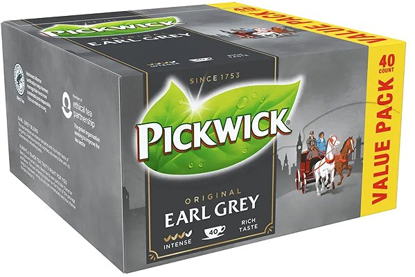Tea Pickwick Original Earl Grey 80 g .