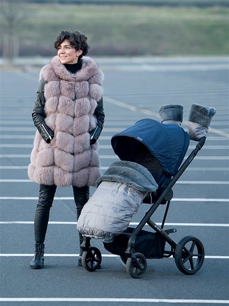 Deka Pinkie zateplená deka, fur black ...