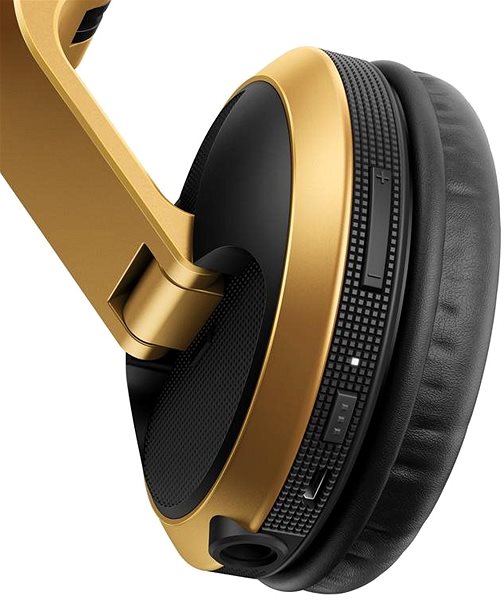 Wireless Headphones Pioneer DJ HDJ-X5BT-N, Gold Connectivity (ports)