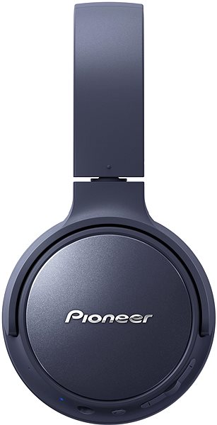 Wireless Headphones Pioneer SE-S6BN-L, Blue Lateral view