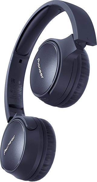 Wireless Headphones Pioneer SE-S6BN-L, Blue Lateral view