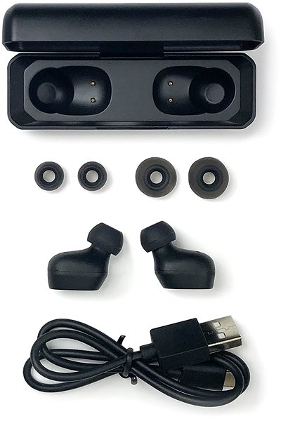 Wireless Headphones Pioneer SE-C5TW-Black Package content