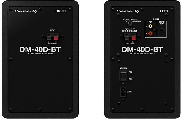 Hangfal Pioneer DJ DM-40D-BT fekete ...