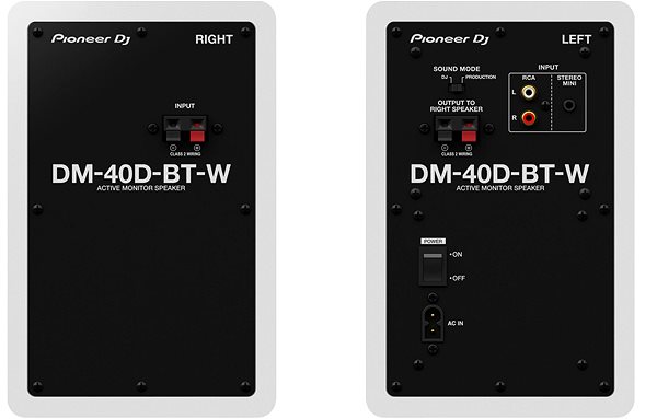 Reproduktory Pioneer DJ DM-40D-BT-W biele ...