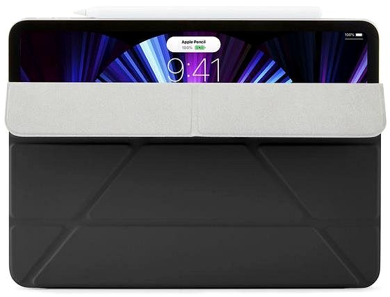 Tablet-Hülle Pipetto Origami Folio Hülle für Apple iPad Pro 11“ (2021/2020/2018) / iPad Air 10.9“ (2020) - schwarz Lifestyle