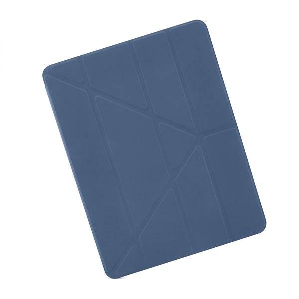 Puzdro na tablet Pipetto Origami TPU puzdro pre Apple iPad Pro 12,9“ (2021/2020/2018) – námornícky modré Lifestyle