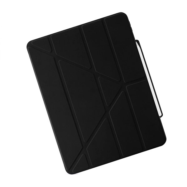 Tablet-Hülle Pipetto Origami Pencil Case für Apple iPad Pro 12.9“ (2021/2020/2018) - schwarz Lifestyle