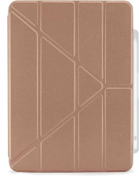 Tablet Case Pipetto Origami No3 Pencil Case Rose Gold iPad 10.9