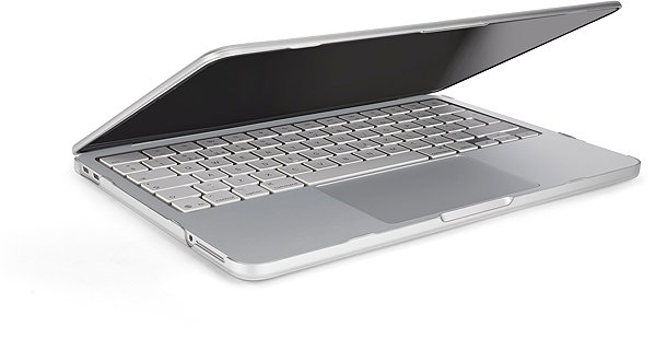 Laptop Case Pipetto Hardshell Clear Case Frosted Clear MacBook Neo 13