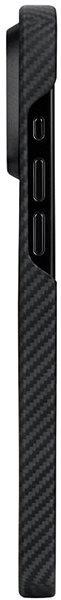 Kryt na mobil Pitaka MagEZ 4 600D Case Black/Grey Twill iPhone 15 Plus .