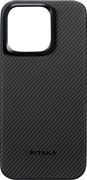 Handyhülle Pitaka MagEZ 4 600D Case Black/Grey Twill iPhone 15 Pro ...