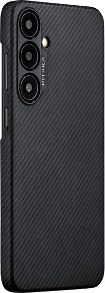 Kryt na mobil Pitaka MagEZ 4 Case Black / Grey Samsung Galaxy S24 ...