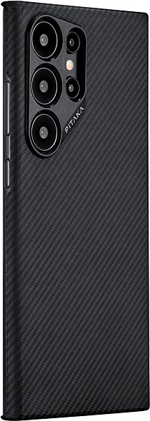 Kryt na mobil Pitaka MagEZ 4 Case Black/Grey Samsung Galaxy S24 Ultra ...