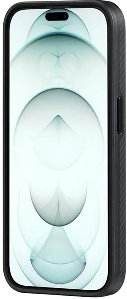Telefon tok Pitaka iPhone 15 Pro MagEZ Pro 4 600D Case Black/Grey Twill tok ...