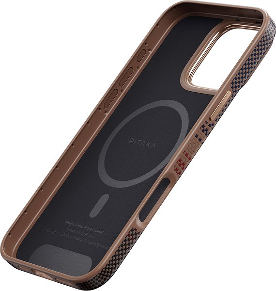 Telefon tok Pitaka MagEZ Case Pro 4 Sunset iPhone 16 Pro Max tok ...