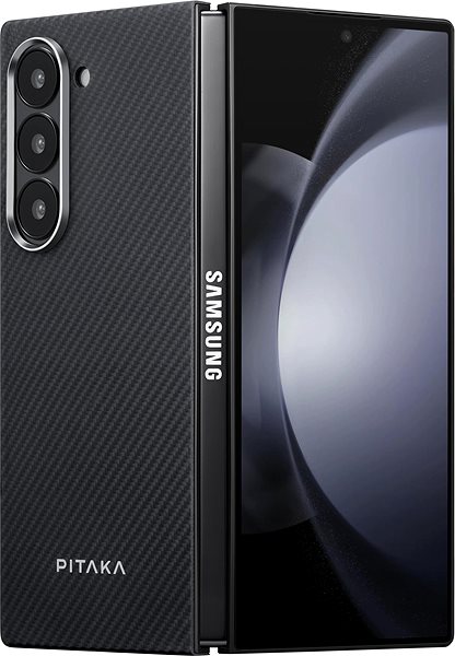 Handyhülle Pitaka MagEZ Case 5 Black/Gray Samsung Galaxy Z Fold 6 ...