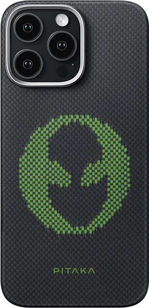 Kryt na mobil Pitaka x Aries Tactile Woven Case, Alien - iPhone 16 Pro Max ...