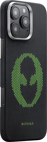 Kryt na mobil Pitaka x Aries Tactile Woven Case, Alien - iPhone 16 Pro Max ...