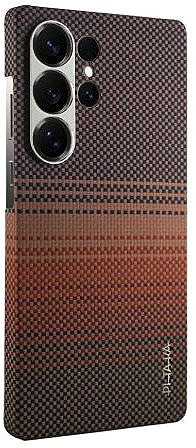 Handyhülle Pitaka Tactile Woven Case Sunset Samsung Galaxy S25 Ultra ...